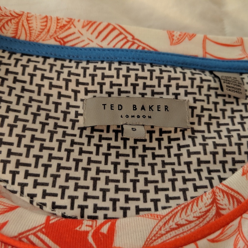 Red summer shirt high quality